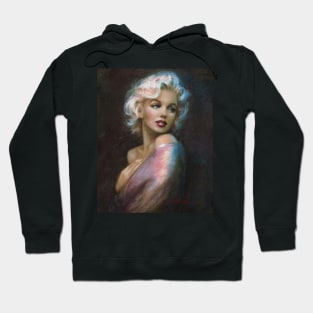 Theo's Marilyn WW Blue Hoodie